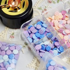 라벤더 왁스 씰링세트 왁스씰 편지씰링 라벤더씰