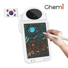 케미 컬러풀 LCD 우주선 캐릭터 유아용 아동용 전자노트 전자패드 그림판 드로잉패드