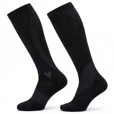 바이드앱 그래핀 함유 압축 양말 바이 스트레치 테이핑 구조 24-15hPa 단계적 압박 지원 보온 부종 피로 감소 서서 일하기 스포츠 회복 남성 26–29cm