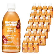 낫띵베럴 식후리턴 호박팥차, 24개, 500ml