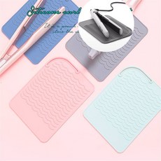 벨린 실리콘 고데기매트 실리콘고데기거치대, 그레이