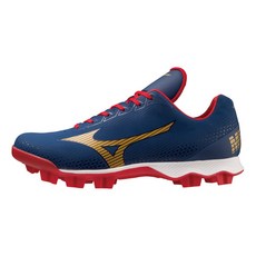 MIZUNO美津濃 WAVE LIGHTREVO 棒壘球鞋 輕量透氣 耐磨避震
