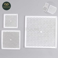 [픽네트웍스] 환풍기카바 환풍기커버 환기커버 그릴 pvc 백색, 150X150