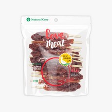 네츄럴코어 강아지 러브미트 미니 스틱 간식, 오리고기맛, 160g, 1개