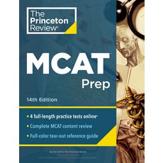 (英文圖書)Princeton Review MCAT Prep 14th Edition: 4 Practice Tests + Complete Content Co... 平裝版, Princeton Review, 英文