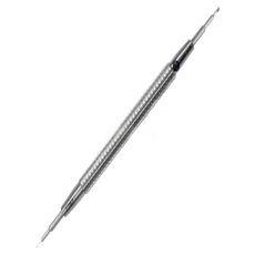 BERGEON 瑞士全鋼滾花桿身雙頭錶耳叉 1.0mmV字針頭 換錶帶工具