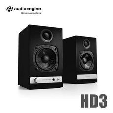 Audioengine HD3 核桃木 藍芽 DAC 音響 主動式 電腦 喇叭, 啞光黑