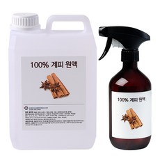 초록모아 계피스프레이 시나몬 원액 워터 탈취제, 1개, 2L
