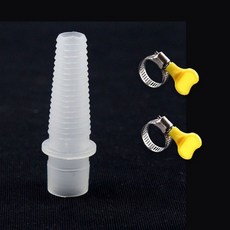 空調排水管 外機連接管 延長管 加長通用接頭配件 半自動洗衣機進水管 空調出水管 空調水管 加長軟管送卡箍 伸縮管, 1個, 1個接頭+2個卡箍