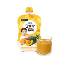 베베쿡 처음먹는 퓨레 80g, 단호박, 1개