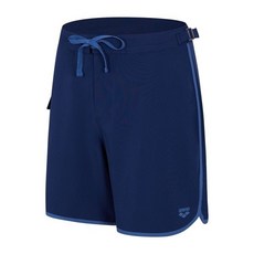 백화점상품 아레나 수영용품 말리부 레저 4부 팬츠 네이비 활동적인