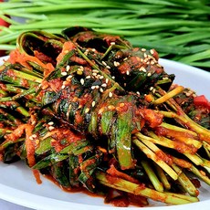 전라도 꽃 김치 국산 가정식 수제 부추김치(솔지) 당일제조 전라도김치 재구매 많은 가정식 수제김치 당일제조하는 생김치 모든재료국내산, 2kg, 1개