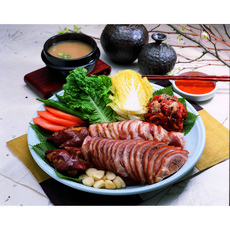 송학 양념족발 국내산 후족 왕족발 1.1kg이상, 1개, 1.1kg