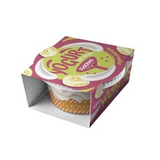 Fidovet 狗狗香蕉口味優格零食 85g, 25g, 1個, 香蕉