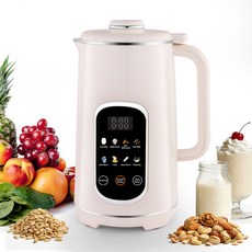 110V-220V破壁機 3-4人家用全自動豆漿機 多功能, 朝露白1.2L:澳規220V(英文版)