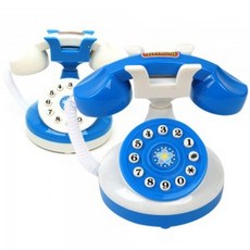 신박한 h37 오즈토이 해피 전화기 미니가전 파랑 3521-22 작동 주방 소꿉 놀이 장난감, 1개, 상세페이지 참조