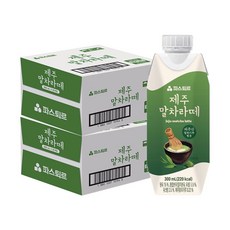 파스퇴르 제주말차라떼 박스구성, 300ml