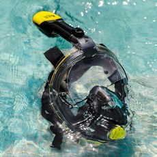 위크나인 스노쿨링 마스크, 옐로우