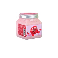 身體磨砂膏 咖啡去角質保濕全身清潔沐浴膏, 1個, 玫瑰玫瑰 [350ml] 順水眉粉 (350ml)