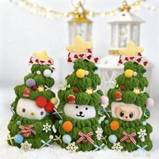 크리스마스 트리 인형 의상 수제 장식 선물 옷