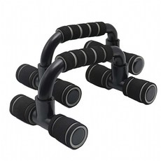 伏地挺身支架 俯臥撐架 居家運動輔助器 加厚泡棉握把 防滑底座 輕巧易攜帶, 灰色