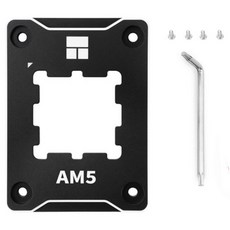 써멀라이트 AMD AM5 CPU 가이드 프레임, 블랙(구리스없음), LED라이트 미포함, 1개