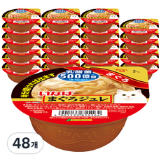 이나바 고양이 마구로쥬레 컵간식, 참치, 65g, 48개