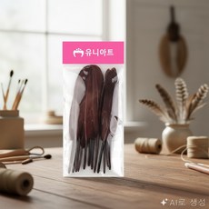 한이용품2 천연 꾸미기 깃털 드림캐쳐깃털 깃털소품 깃털장식재료