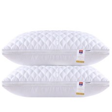 푹신한 베게솜 호텔용 베개 호텔베개솜 48*74cm 낮은베개 1개, 높은베개 * 높은베개 * 1개 * 1개