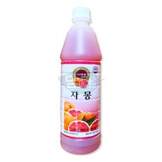 청솔 자몽 음료베이스, 835ml, 2개