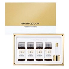 뉴로글로우 아미노트릭스 스칼프 앰플 17ml *4개 1박스 두피강화앰플 두피앰플 모발과 두피 케어, 4개
