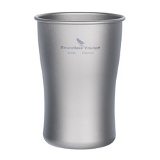 Boundless Voyage 티타늄 커피 머그컵 380ml 초경량 휴대용 캠핑 컵 핸드그립 아웃도어 피크닉