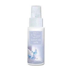 SAVON & CO. UV mist 防曬香氛噴霧 50ml, 1個, 紫色梨花防曬噴霧 50ml