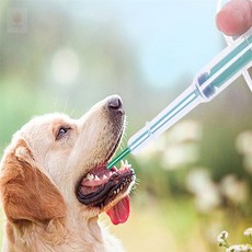 애견 애묘 알약 주입기 알약투약기, 레드, 1개