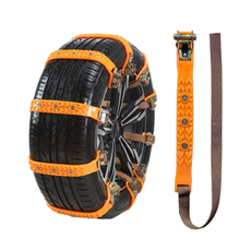 TPU 벨트형 스노우체인 겨울철 빙판길 간편설치, 1개