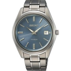 SEIKO 精工 鈦金屬簡約手錶