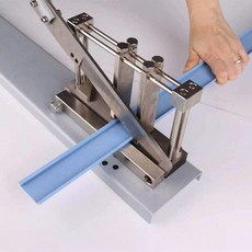 PVC 파이프 커터 배관 배선 작두 닥트 가위 절단기 튜브 컷팅기 자르는 도구 절단 호스 블레이드 교체 가능, 1개, 대형, 기본 색상