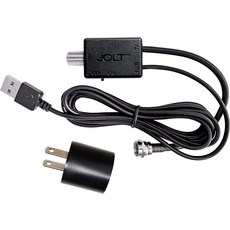TV 안테나용 Jolt Switch USB 인라인 앰프 - 6피트 케이블 동축 전원 어댑터블랙 포함, 8 Port Amplifier