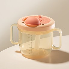 兒童學飲杯 350ml, 小鴨 - 粉色 - 350ML, 1個