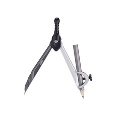 델리 컴퍼스 연필 실버 EG20402, 1개