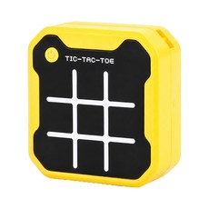 升級六合一 井字遊戲機 親子玩具, 黃色, 1個