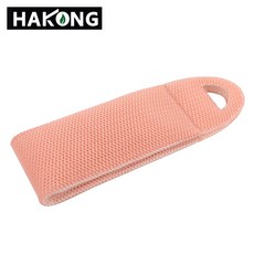 저자극 샤워장갑 벌집 고탄성 때타올 글러브 장갑 목욕, 1개, 1개입, 등 스트립 핑크