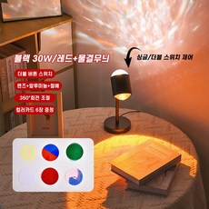 ALLILIO 무드등 인테리어스탠드 플로어램프 장스탠드 조명 거실등 스탠드, 물결