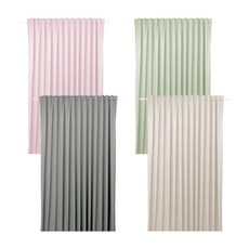 이케아 암막커튼 210x250 한장 라미네이트패브릭 벵타