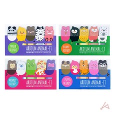 긴 붙이는메모지 가로 접착식메모지 부착
