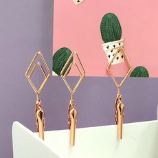 클래식다이아몬드집게메모클립 단면꽂이