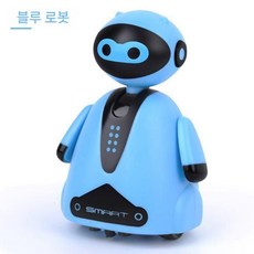 선따라가는 로봇 장난감 스마트 센서 매직로드로봇, 공식 표준, 파란색 로봇(배터리4+마커1)