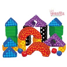 晴晴百寶盒 美國進口寶寶幾何積木 LAKESHORE 尋寶遊戲感統教具益智遊戲環保無毒玩具, 1個