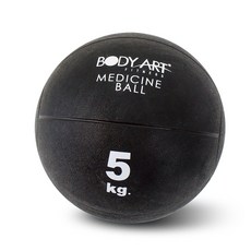 FW 웨이트볼 헬스 크로스핏 중량 공 메디슨볼 5kg, 1개, 블랙