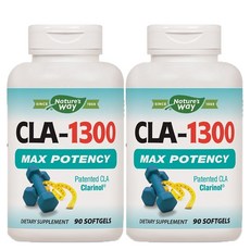 Nature's Way CLA-1300軟膠囊, 2個, 90 件